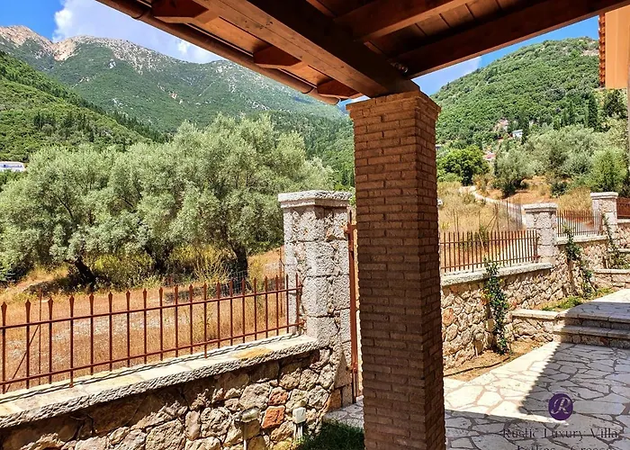 Rustic Luxury Lefkas Greece Villa